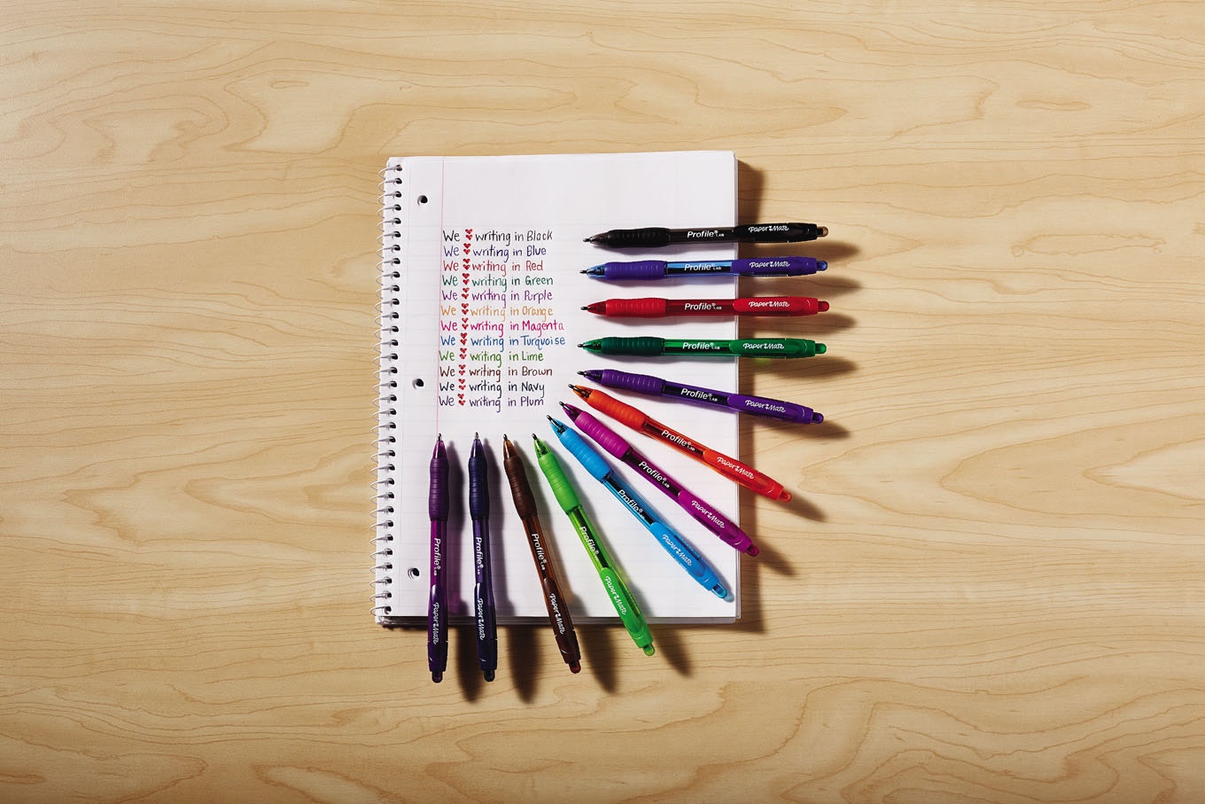 lancement-stylos-papermate-profile-2005
