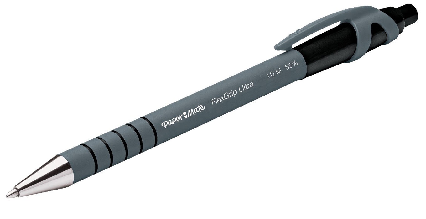 lancement-stylo-papermate-flexgrip-1987